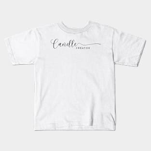 Candle Creator Kids T-Shirt